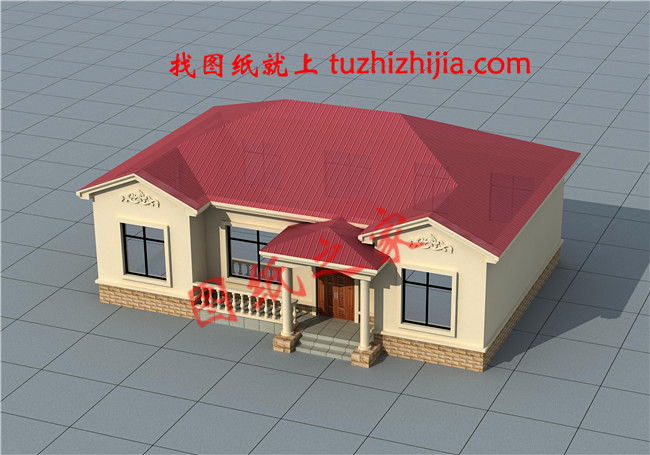 實用的農村6萬元一層小別墅圖，喜歡就建一套吧！