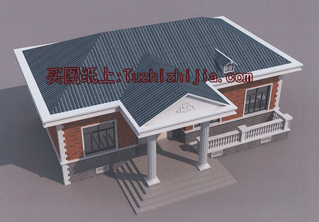 實用的農村6萬元一層小別墅圖，喜歡就建一套吧！