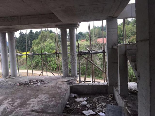 分享一棟雙拼別墅設計圖，村里的地標建筑。