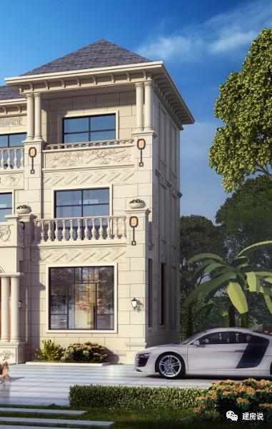 漂亮三層別墅設(shè)計(jì)圖，外觀精美讓人不愛(ài)都難。