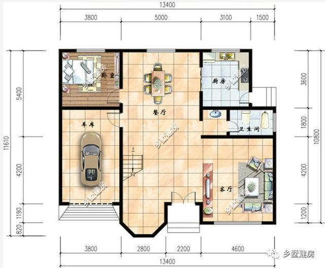 兩家鄰居建別墅設計圖，一年見好壞！
