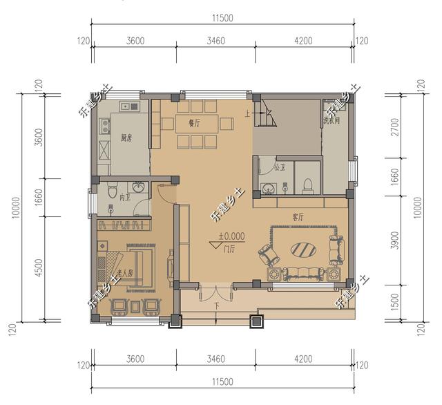 江西九江歐式別墅設計圖，不規則地形，也能建造的這么完美！