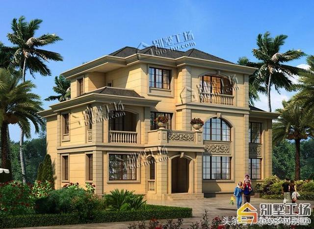 40萬三層小別墅設計圖，抗震易施工，打造您完美的家。