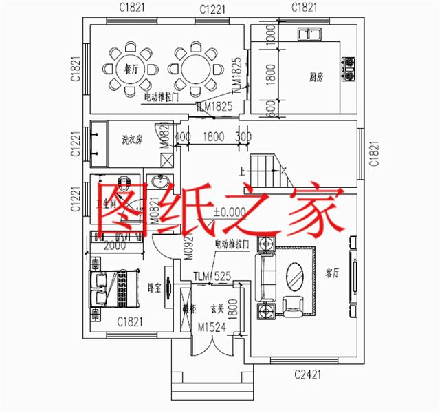 大眾喜愛的三層別墅設計圖，120平米，喜歡就帶回家建造吧！