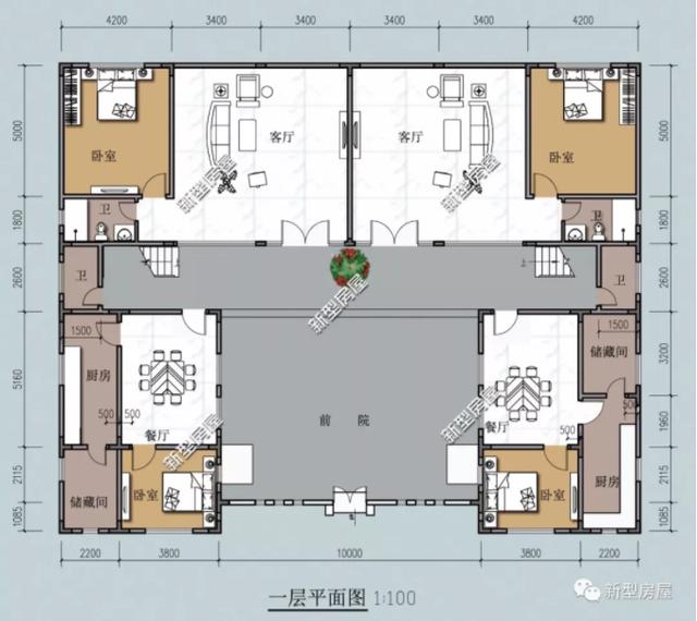 推薦三合院設(shè)計圖，適合做養(yǎng)老房，挑一套趕快建造吧！