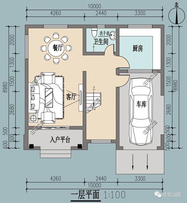 9套窄面寬百平別墅設(shè)計圖送給你，值得參考！