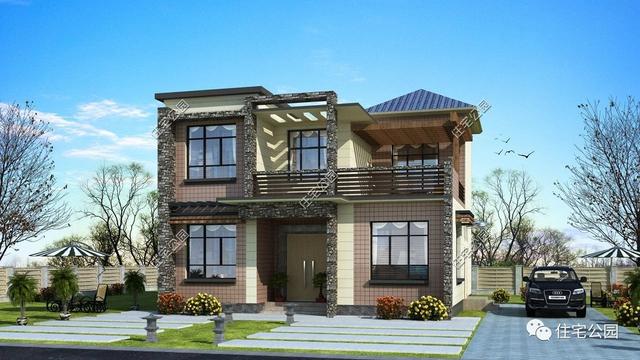 9套窄面寬百平別墅設(shè)計圖送給你，值得參考！