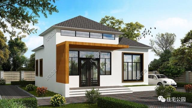 9套窄面寬百平別墅設(shè)計圖送給你，值得參考！