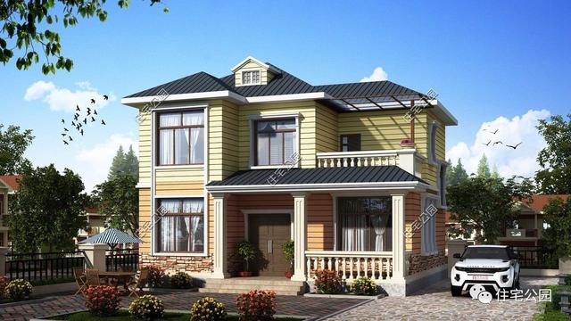 9套窄面寬百平別墅設(shè)計圖送給你，值得參考！