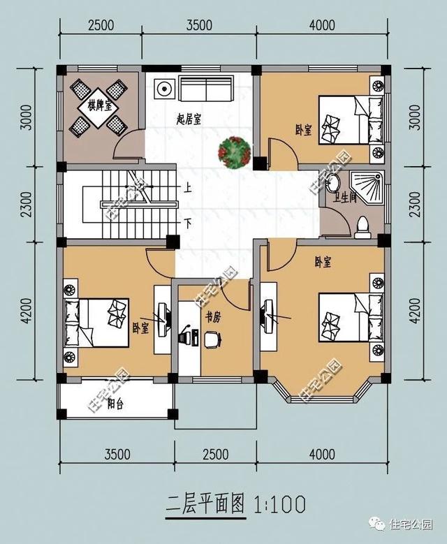 9套窄面寬百平別墅設(shè)計圖送給你，值得參考！