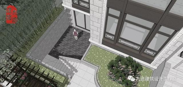 新式別墅設計圖，遠觀能融合于環境，近看細膩有品味！