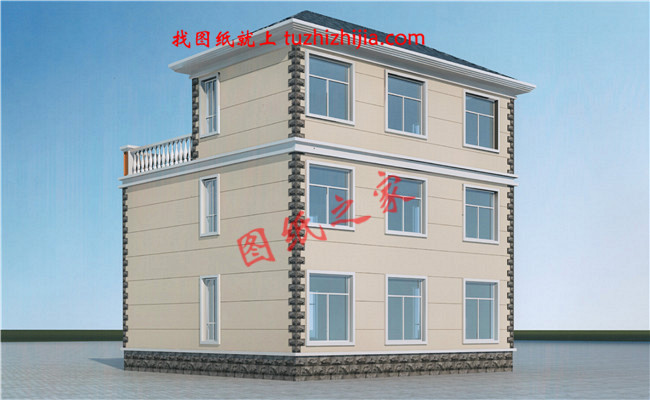 10套農(nóng)村20萬三層別墅設(shè)計圖，美觀實用造價低！