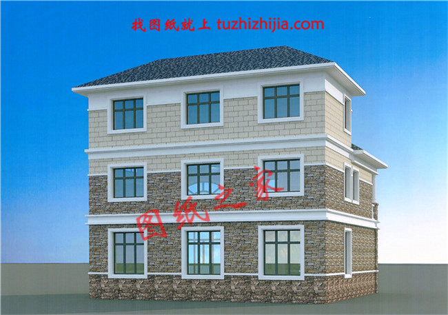 10套農(nóng)村20萬三層別墅設(shè)計圖，美觀實用造價低！