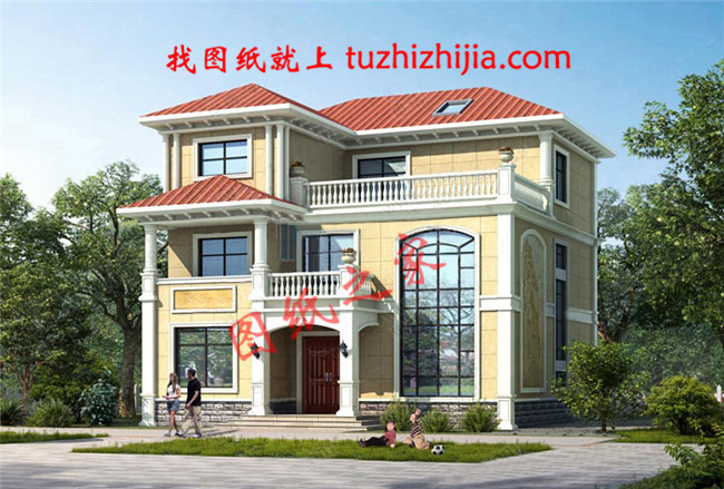 10套農(nóng)村20萬三層別墅設(shè)計圖，美觀實用造價低！