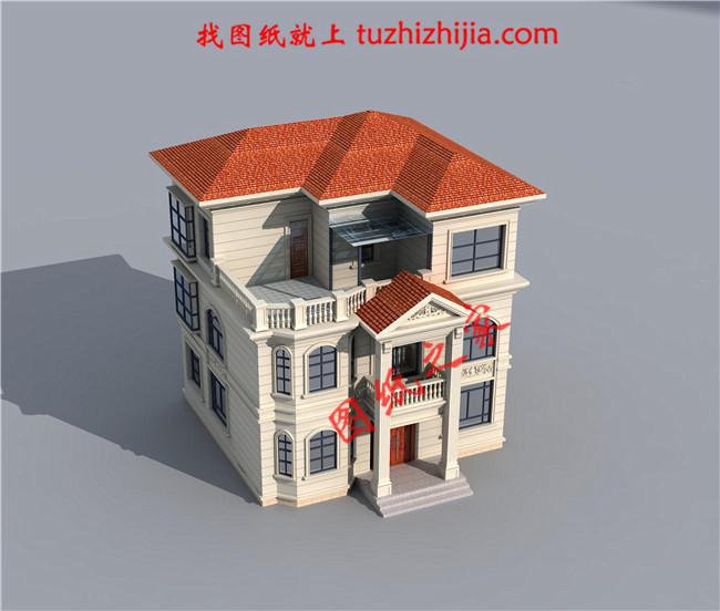 10套農(nóng)村20萬三層別墅設(shè)計圖，美觀實用造價低！