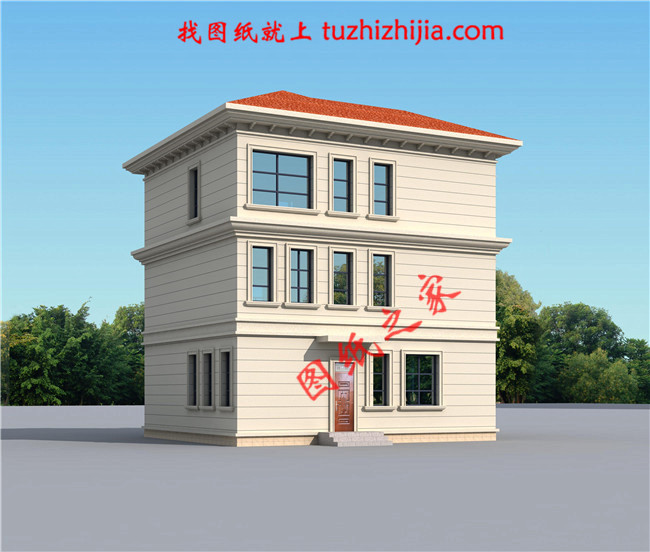 10套農(nóng)村20萬三層別墅設(shè)計圖，美觀實用造價低！