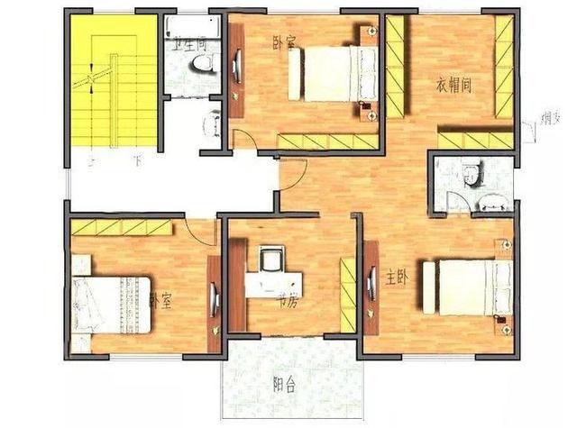 三款農村爆款自建房設計圖，三款戶型占地適中，功能結構各不相同