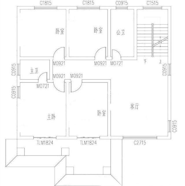 三款農村爆款自建房設計圖，三款戶型占地適中，功能結構各不相同