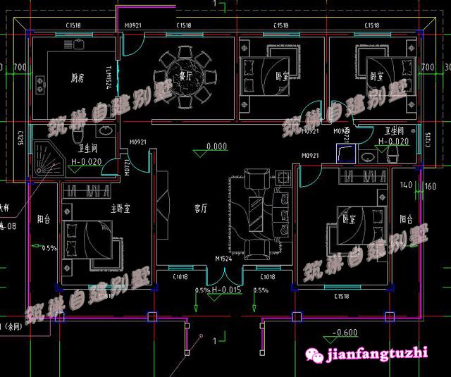 推薦3款新農村高檔實用別墅設計圖，享受輕奢新生活