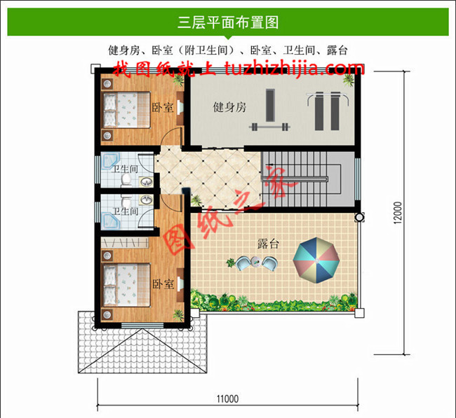 2層半農村別墅房屋圖片大全，自建房設計圖精選
