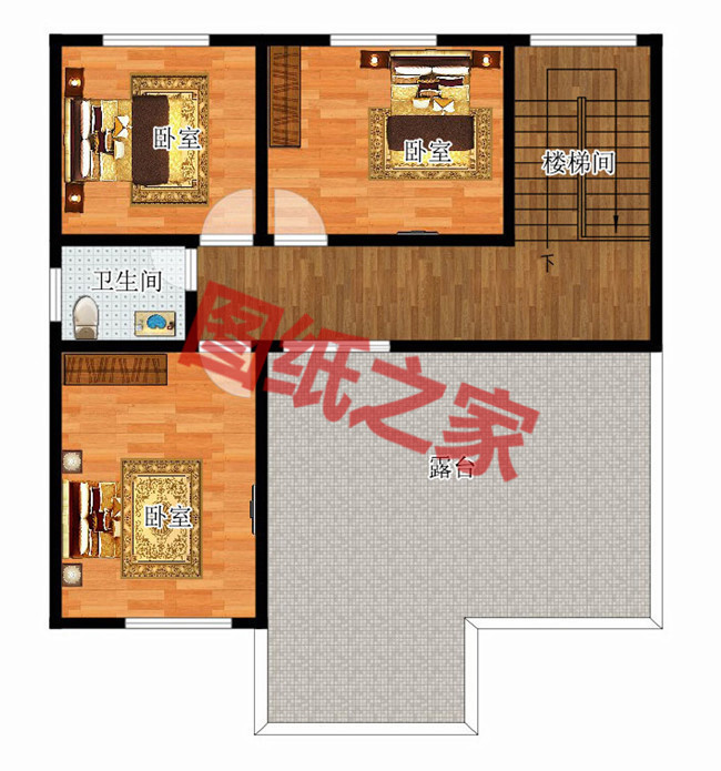 2層半農村別墅房屋圖片大全，自建房設計圖精選