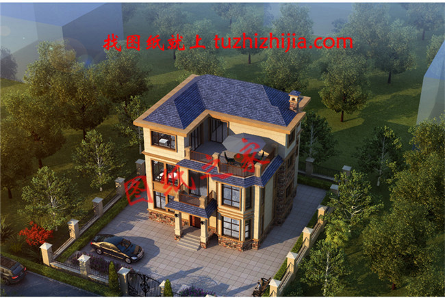 2層半農村別墅房屋圖片大全，自建房設計圖精選