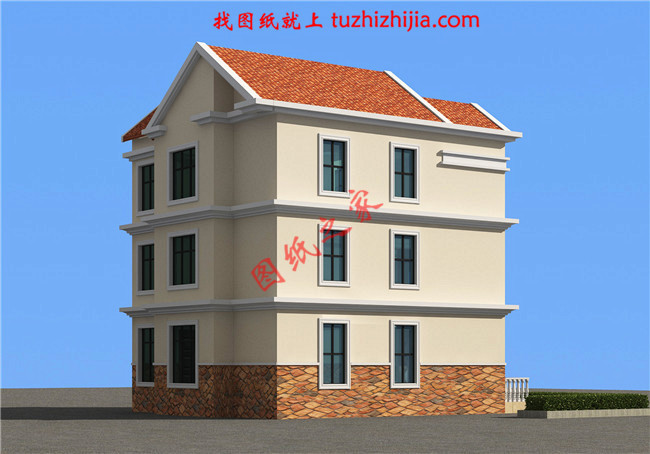 2層半農村別墅房屋圖片大全，自建房設計圖精選