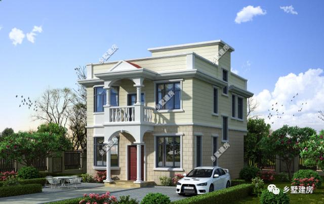 這樣一款二層別墅設計圖，只要20萬，說出來大家都不相信