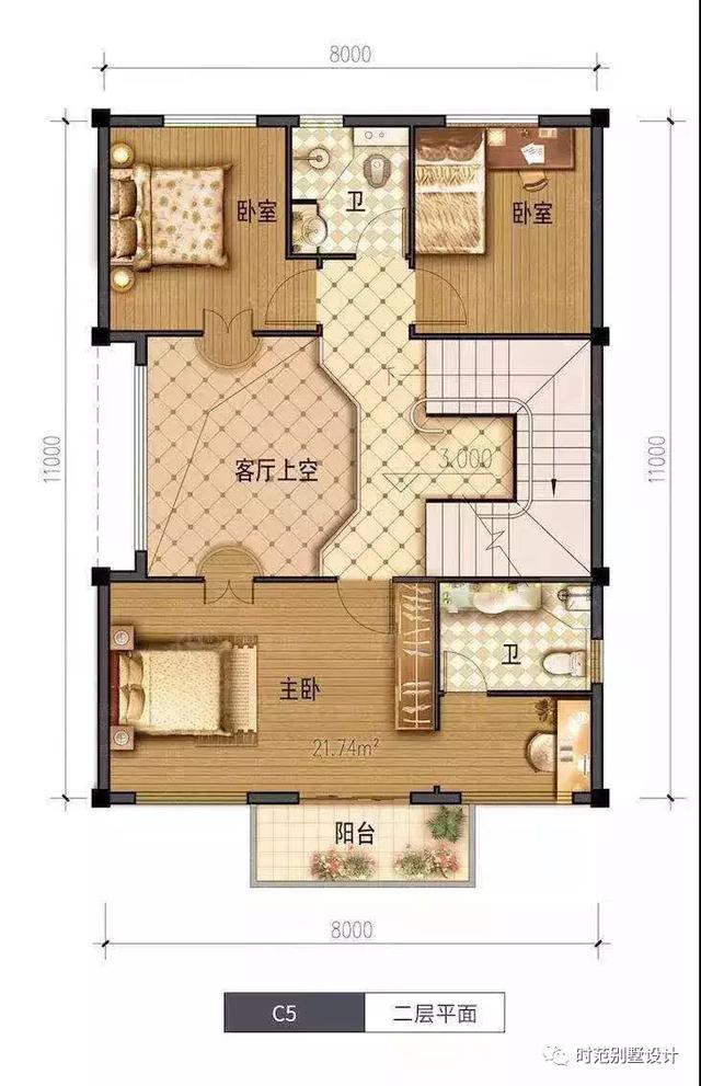 四層新中式別墅設計圖，布局實用性很強，非常受歡迎