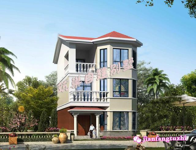 農(nóng)村三層小別墅設(shè)計(jì)住宅施工圖，適合農(nóng)村建造