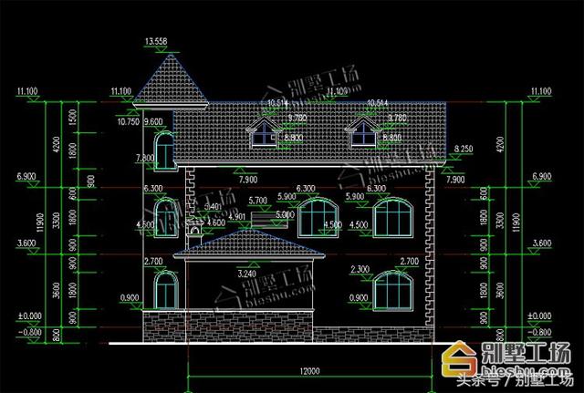 精選二層歐式城堡別墅設(shè)計(jì)圖，豪華+小清新，令你驚喜不斷