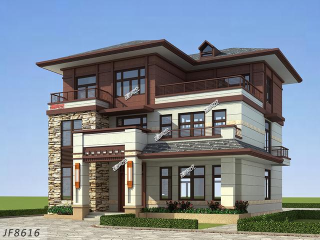 最受歡迎的中式別墅設計圖，能建這么一棟，也就心滿意足了