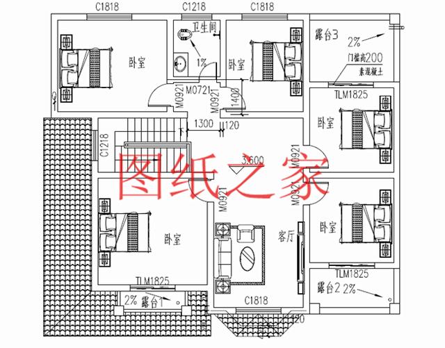 6款農村二層別墅設計圖，占地130平米，造價只要20萬，經濟實用