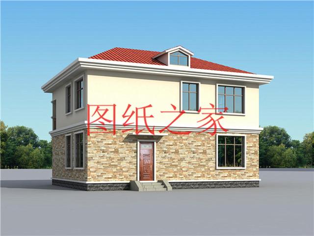 6款農村二層別墅設計圖，占地130平米，造價只要20萬，經濟實用