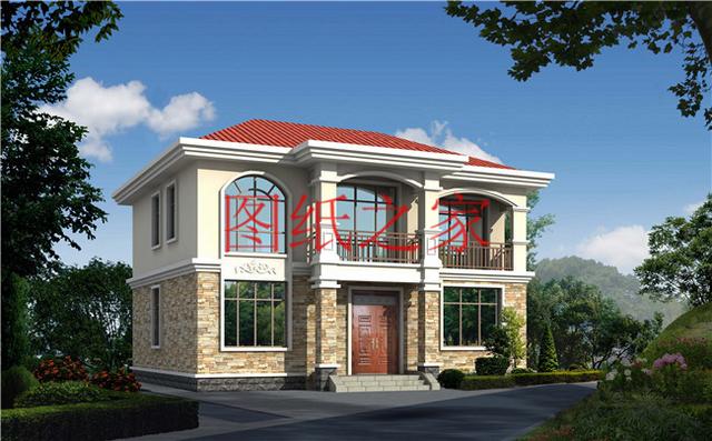 6款農村二層別墅設計圖，占地130平米，造價只要20萬，經濟實用