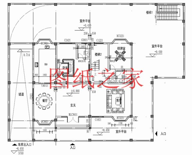 二層別墅設(shè)計(jì)圖，高端大氣上檔次，村里人都很羨慕