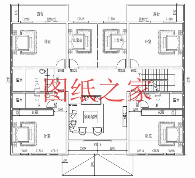 二層別墅設(shè)計(jì)圖，高端大氣上檔次，村里人都很羨慕