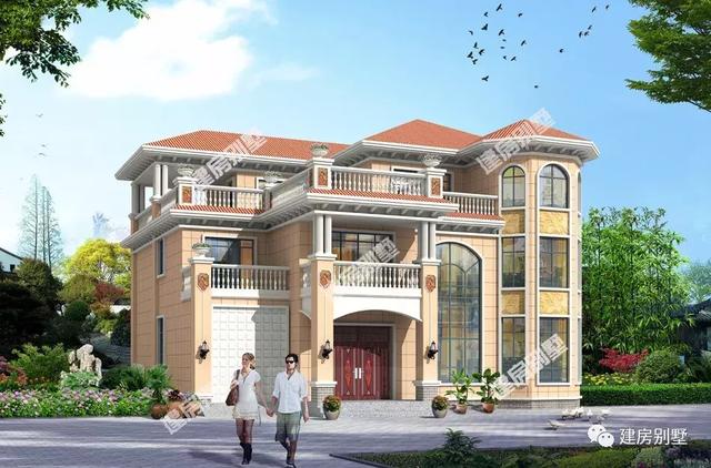 兩款豪華農(nóng)村自建房設(shè)計(jì)圖，外觀非常大氣，建一棟在村里都能很風(fēng)光了