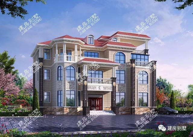 兩款豪華農(nóng)村自建房設(shè)計(jì)圖，外觀非常大氣，建一棟在村里都能很風(fēng)光了