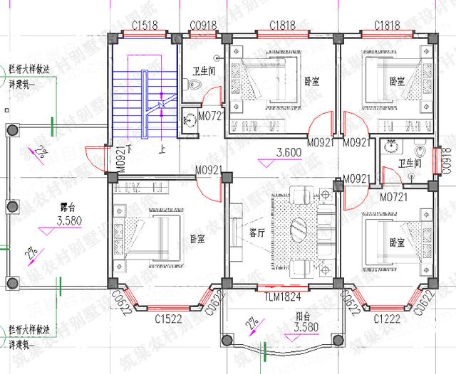 5款25萬帶堂屋自建房設(shè)計施工圖，隨便挑隨便選
