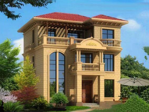 推薦兩款三層自建別墅設計圖，希望對您有參考作用