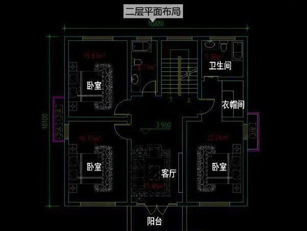 推薦兩款三層自建別墅設計圖，希望對您有參考作用