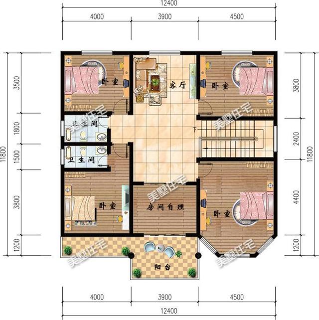 這3套農村別墅設計戶型送給你，好看與實用兼得