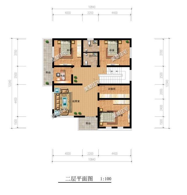 這3套農村別墅設計戶型送給你，好看與實用兼得