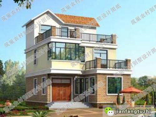 7款開間9米農村自建房設計圖紙，三層四層都有，你喜歡哪款呢？