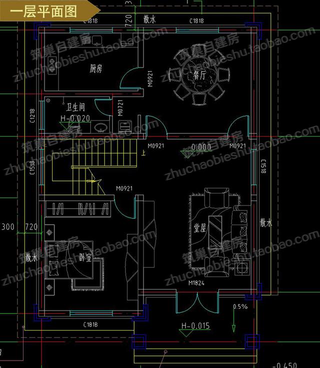 7款開間9米農村自建房設計圖紙，三層四層都有，你喜歡哪款呢？