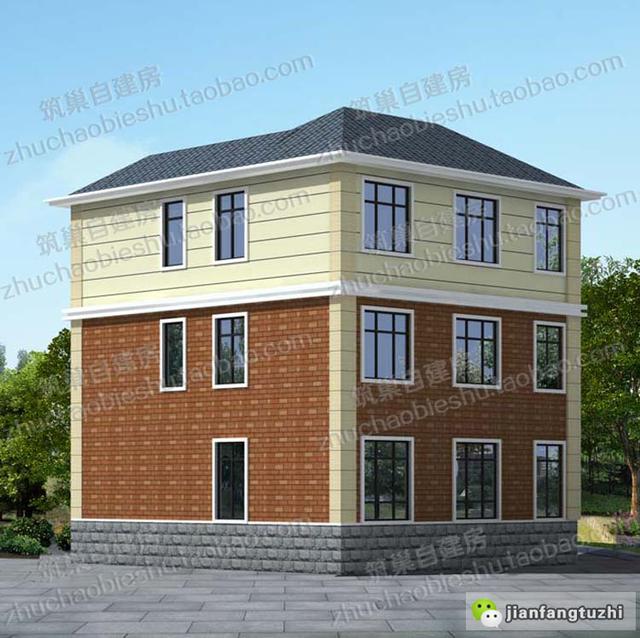 7款開間9米農村自建房設計圖紙，三層四層都有，你喜歡哪款呢？