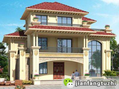 4款三層農(nóng)村住宅設(shè)計圖，帶豪華臥室套房+車庫+挑空客廳，想要的應有盡有