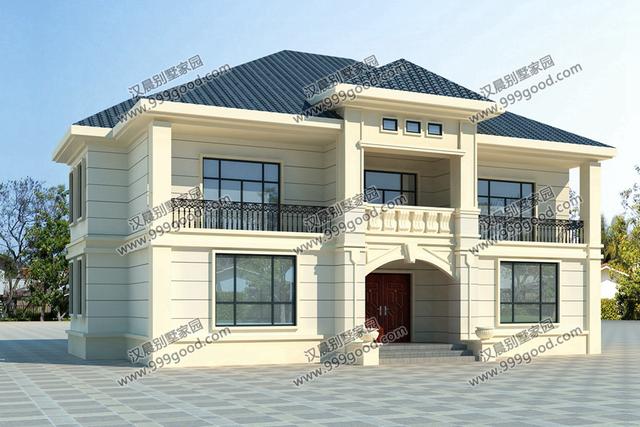 3套2層農村簡歐式別墅設計圖，實用經濟，有一種獨特的韻味