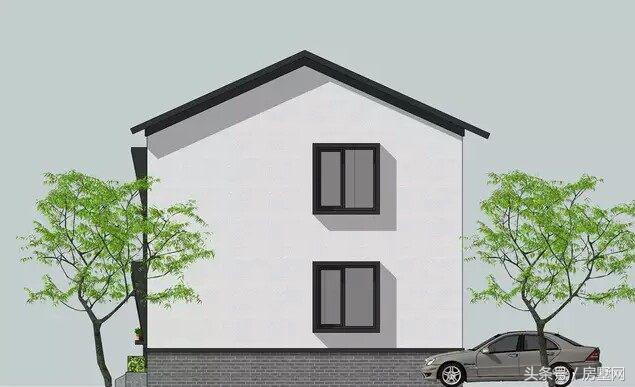 這棟中式別墅設計圖耐看至極，經典韻味盡顯，簡約才是真